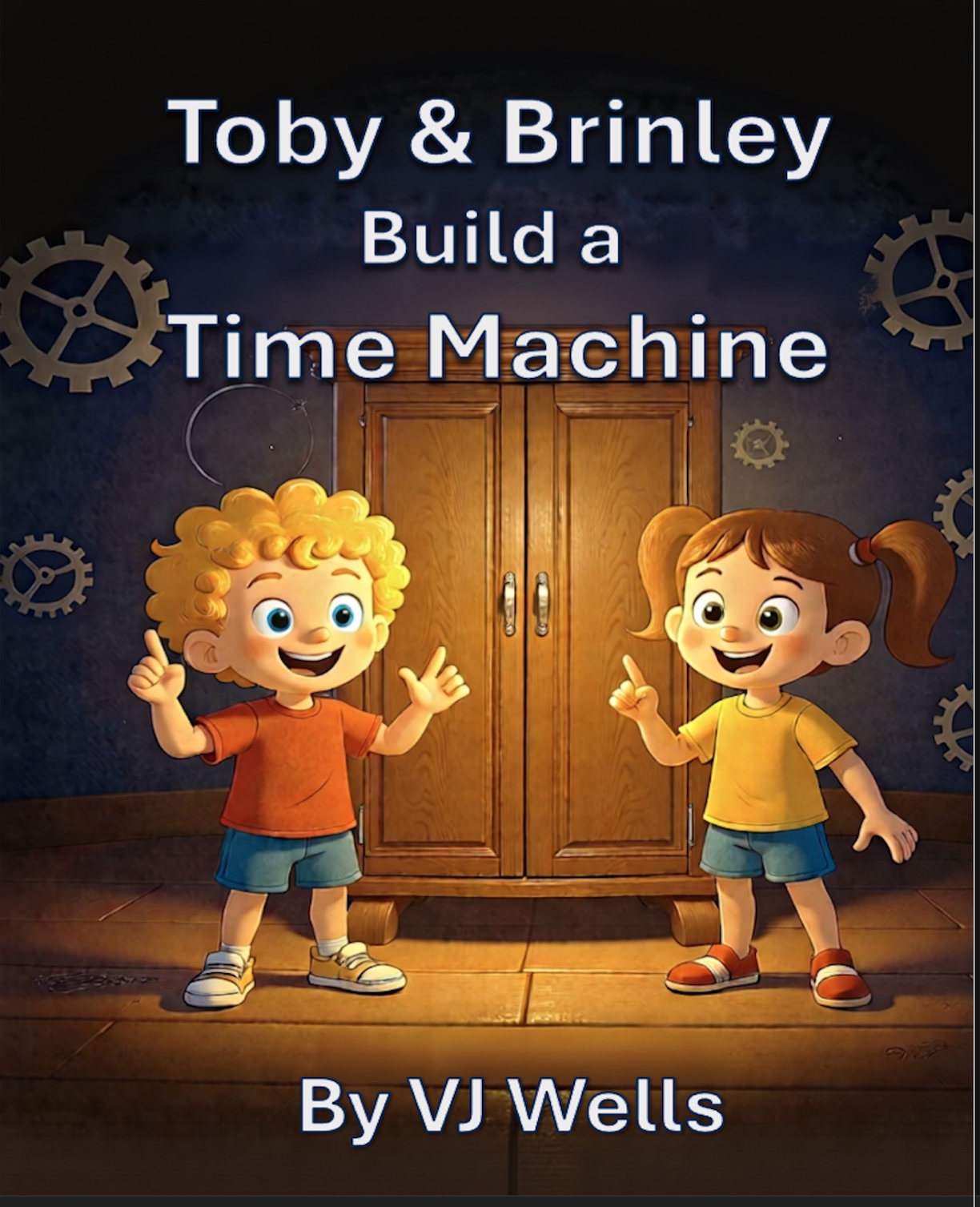 BB04 Book Cover - Toby & Brinley Build a Time Machine
