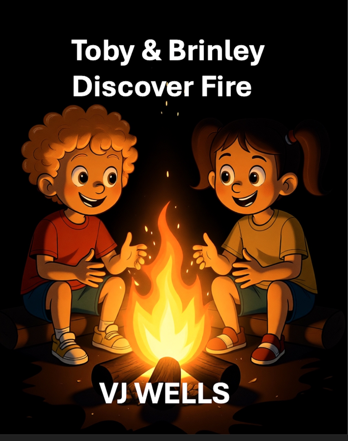 BB05 Book Cover - Toby & Brinley Discover Fire